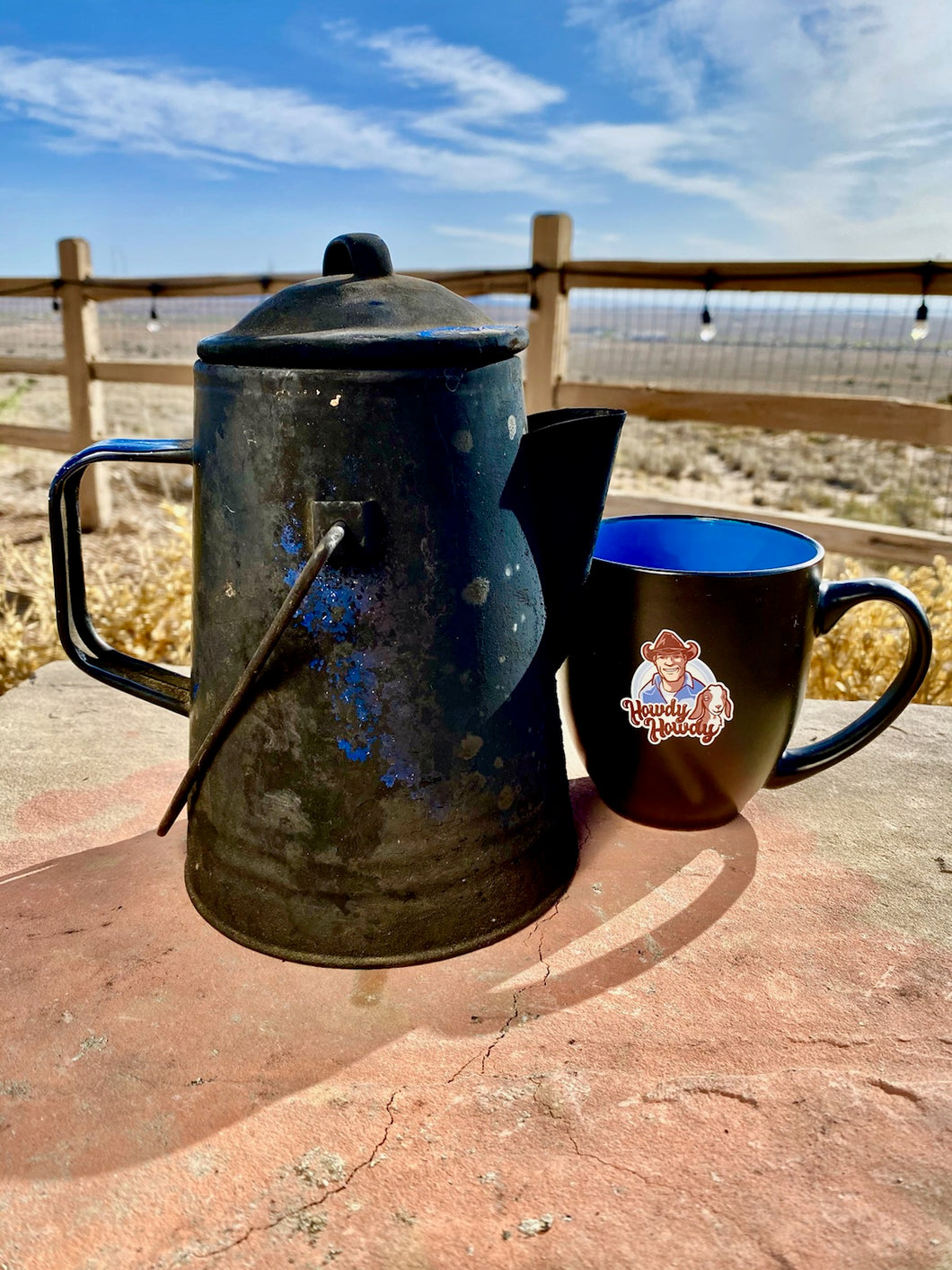 Cowboy Coffee Pot